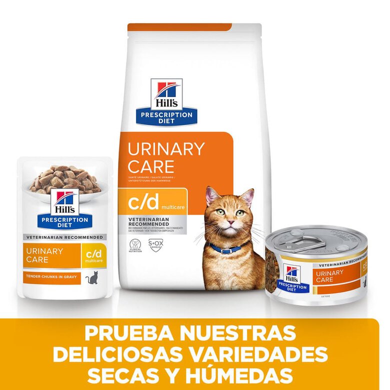 Hill's Prescription Diet Urinary Care c/d Pollo lata para gatos, , large image number null